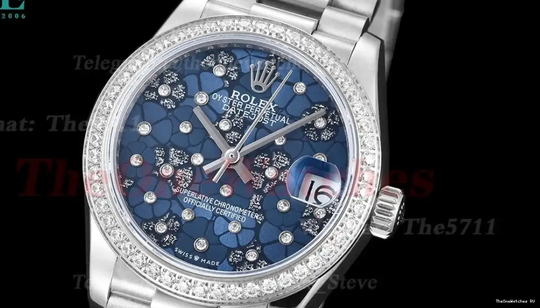 SS Datejust SS A2671 Dial Flower WF 31mm Ladies 0527